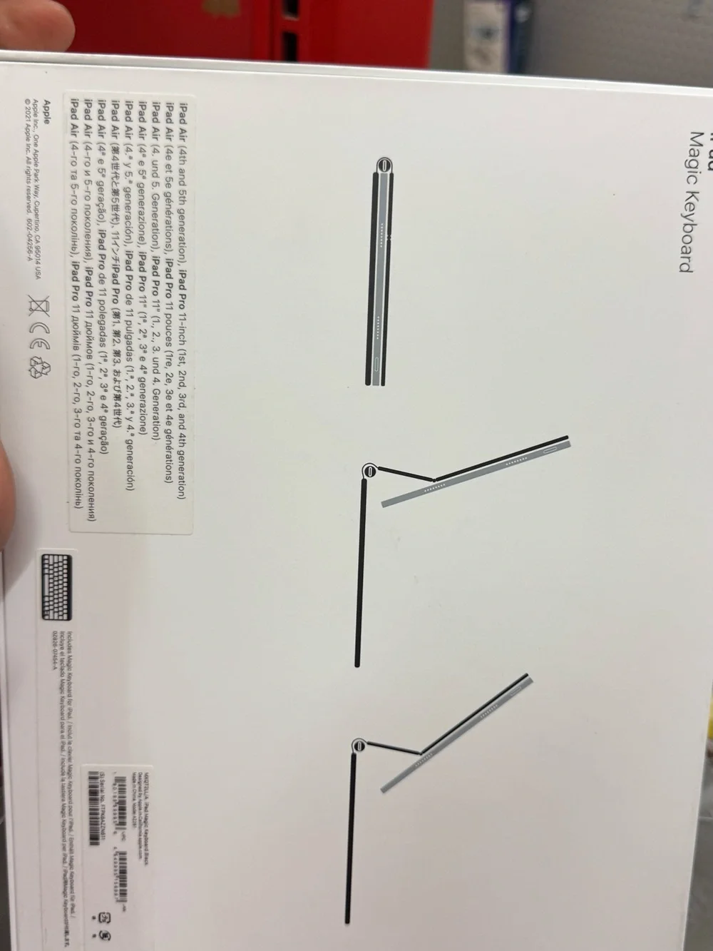 Apple Magic Keyboard for iPad - Space Gray Finish